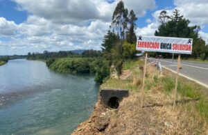 Municipalidad de Pitrufquén y comunidades presentan recurso de protección ante la Corte de Apelaciones por socavón de Huefel