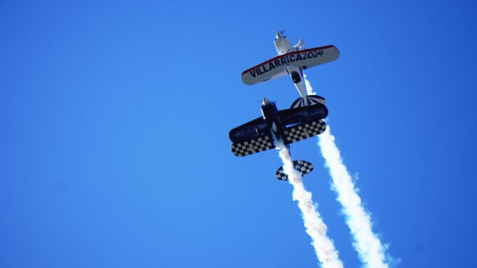 Fiesta en los cielos de Villarrica: este fin de semana se inicia en Villarrica se vivirá una nueva versión del festival aéreo