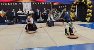 Ballet folclórico Wallmapu de La Araucanía celebró 2° aniversario con lucida gala en Pitrufquén