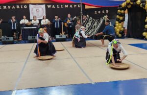 Ballet folclórico Wallmapu de La Araucanía celebró 2° aniversario con lucida gala en Pitrufquén