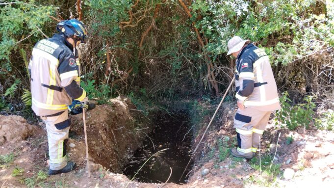 Con dron y el apoyo de seguridad ciudadana, municipio de Pitrufquén participa en la búsqueda de persona mayor extraviada este martes