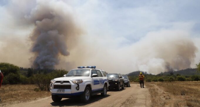 Restos humanos hallados en Los Sauces corresponderían a brigadistas fallecidos en incendio forestal, y no a una cuarta víctima