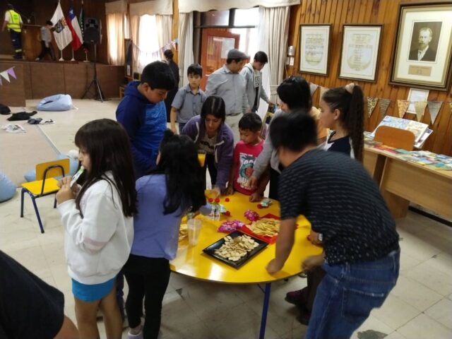 Picnic literario reunió a niños y niñas de la comuna de Freire