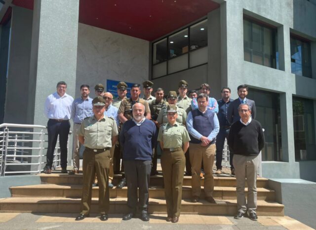 Aguas Araucanía y Carabineros coordinan acciones en resguardo de infraestructura sanitaria