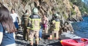 Joven pierde la vida tras caer desde roquerío al Lago Calafquén en localidad de Licanray