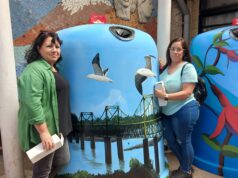 Municipio de Pitrufquén finaliza proyecto ambiental que instaló contenedores hermoseados en diferentes puntos de la comuna