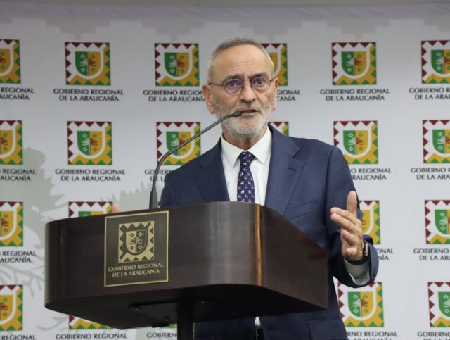 René Saffirio asumió como nuevo gobernador de La Araucanía junto a sus 20 consejeros regionales para el periodo 2025-2029