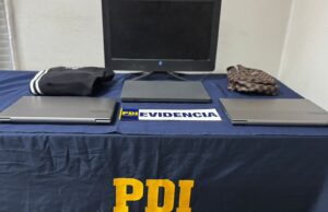 Mujer quedó detenida tras esconder computadores que sustrajo su hijo adolescente desde Liceo de Los Sauces