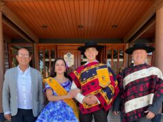Cuequeros del Club de cueca Los Chamantos al Campeonato Nacional Jóvenes de San Pedro 2025