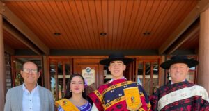 Cuequeros del Club de cueca Los Chamantos al Campeonato Nacional Jóvenes de San Pedro 2025