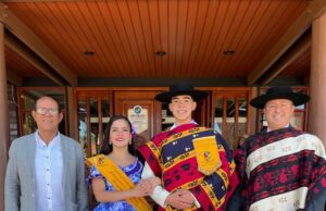 Cuequeros del Club de cueca Los Chamantos al Campeonato Nacional Jóvenes de San Pedro 2025
