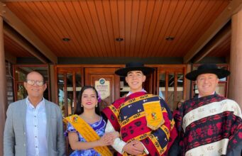Cuequeros del Club de cueca Los Chamantos al Campeonato Nacional Jóvenes de San Pedro 2025