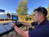 Municipalidad de Villarrica apoya con dron de televigilancia en la búsqueda de Victoria Palma