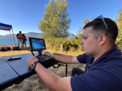 Municipalidad de Villarrica apoya con dron de televigilancia en la búsqueda de Victoria Palma