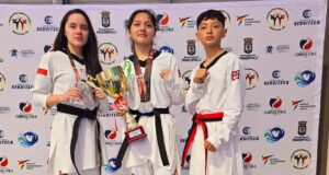 Éxito total para los hermanos Bono de Pitrufquén: múltiples medallas en el primer nacional 2025 de taekwondo