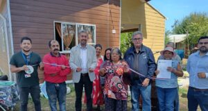 Inauguran 13 Viviendas para Familias del Sector Rural en Freire