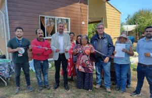 Inauguran 13 Viviendas para Familias del Sector Rural en Freire