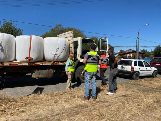 Municipio de Pitrufquén Recibe Ayuda de Municipio de Chol Chol para la Superación de las Emergencias por Incendios Forestales