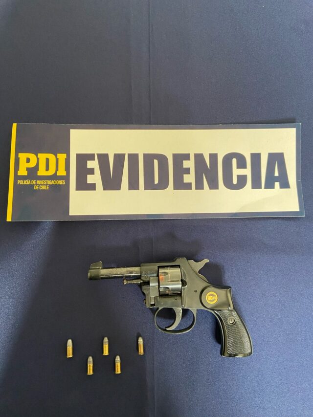 Investigación de la PDI en Angol Permite Recuperación de Arma en Infracción a la Ley de Control de Armas