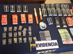 En Freire detienen a dos sujetos por microtráfico de drogas, e infracción a la ley de armas y explosivos