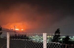 Traiguén en alerta roja por incendios forestales: suspenden clases y habilitan albergues