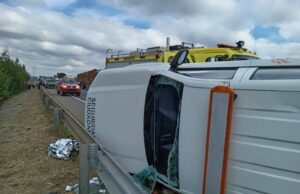 Accidente en Freire deja lesionados a escoltas del padre que busca ayuda para sus hijos