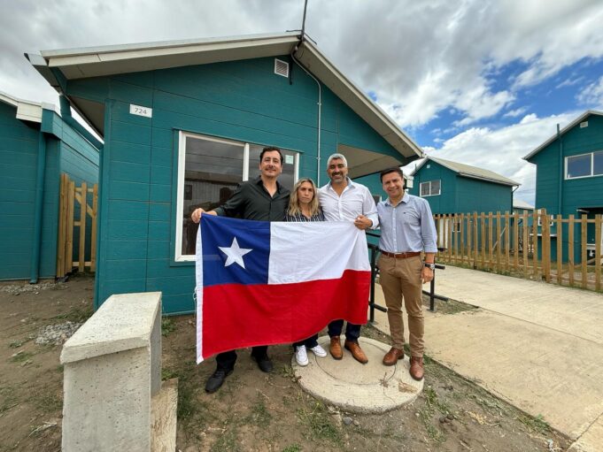159 familias de la comuna de Cholchol recibieron las llaves de sus viviendas definitivas