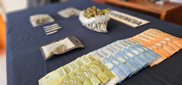 PDI detiene a sujeto por presunta venta de drogas en Toltén: incautaron $226.000 en efectivo