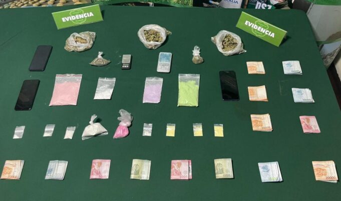 Dos detenidos en Villarrica por tráfico de drogas: uno de ellos con antecedentes penales por el mismo delito