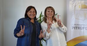 Alcaldesa Romero y directora de Junji Araucanía, Andrea Fernández, comprometen trabajo conjunto para mejorar Jardín Infantil y sede en sector Cacique Paillalef en Pitrufquén