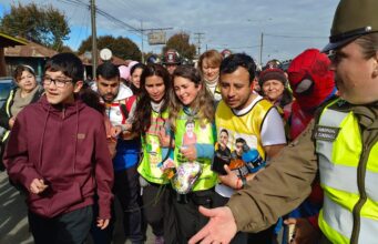 Un padre que lucha por la vida de sus hijos: Marcos Reyes llega hoy a Gorbea y mañana continúa su camino con rumbo a Temuco