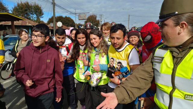 Un padre que lucha por la vida de sus hijos: Marcos Reyes llega hoy a Gorbea y mañana continúa su camino con rumbo a Temuco