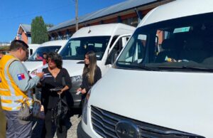 Estudiantes ingresan a clases y autoridades fiscalizan al transporte escolar en Pitrufquén