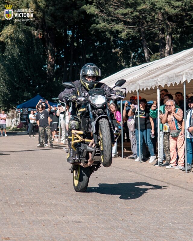 Exitosa segunda versión de la Expo Motos en Victoria, organizada por la agrupación Renacientes