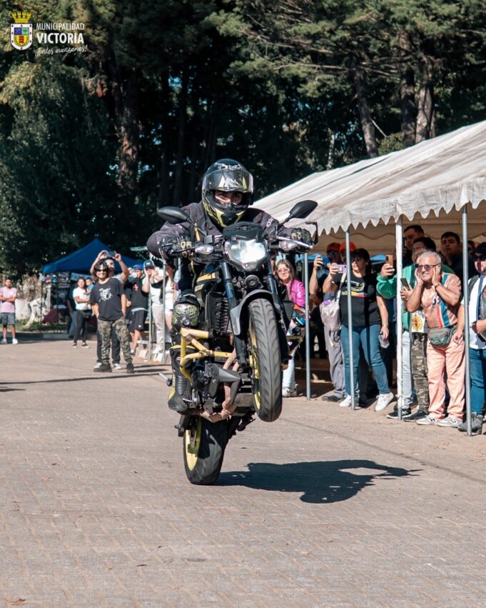 Exitosa segunda versión de la Expo Motos en Victoria, organizada por la agrupación Renacientes