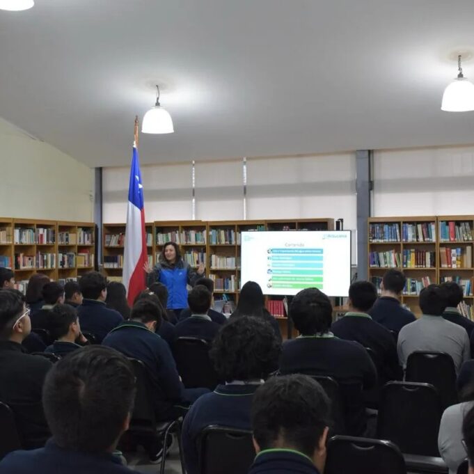 Día del Agua: Sanitaria destacó talleres formativos para estudiantes de la región de La Araucanía