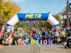 Gorbea corrió por la inclusión en una emotiva y deportiva jornada familiar