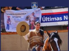 Fernanda Oporto Cid, talento joven de Pitrufquén, destaca a nivel nacional en Movimiento a la Rienda