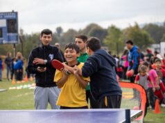 Gorbea fue sede nacional de la inauguración de los Juegos Deportivos Escolares 2025