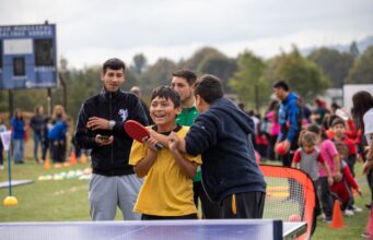 Gorbea fue sede nacional de la inauguración de los Juegos Deportivos Escolares 2025