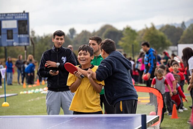 Gorbea fue sede nacional de la inauguración de los Juegos Deportivos Escolares 2025