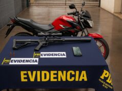 En Angol detienen a un sujeto por los delitos de robo de vehículo motorizado e infracción a la ley de armas
