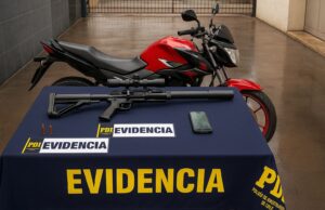 En Angol detienen a un sujeto por los delitos de robo de vehículo motorizado e infracción a la ley de armas