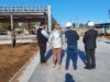 Alcaldesa y gobernador regional conocieron avances de obras de la plaza Los Héroes de Pitrufquén