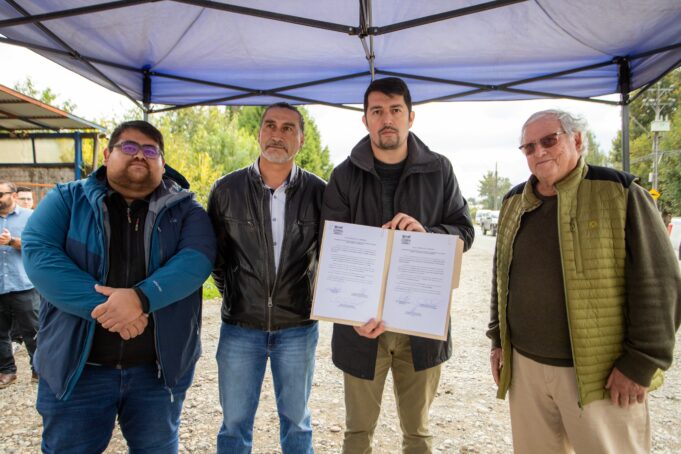 Mayor calidad de vida y seguridad para Gorbea: municipio entrega terrenos y firma actas para nuevos proyectos