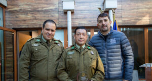 Municipio de Gorbea realiza despedida y reconocimiento al suboficial mayor José Quiroz Baeza tras 34 años de servicio