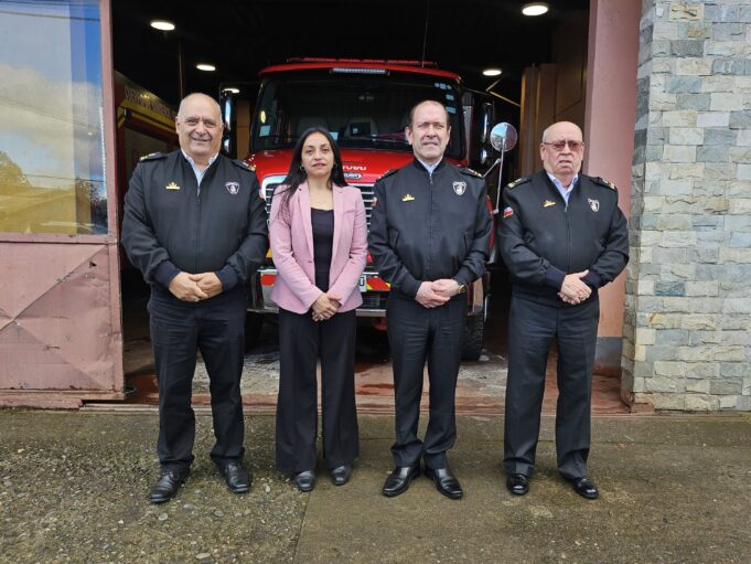 Bienes Nacionales de La Araucanía y Bomberos de Chile ratifican compromiso de trabajar en conjunto en busca de inmuebles y beneficios para el voluntariado