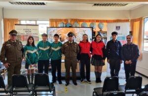 Carabineros de la 5ta. comisaría de Pitrufquén refuerzan charlas preventivas en establecimientos educacionales