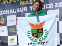 La atleta de Pitrufquén, Carolina Torres Aguilar, destacó en el zonal master representando a Pitrufquén