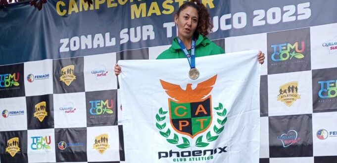 La atleta de Pitrufquén, Carolina Torres Aguilar, destacó en el zonal master representando a Pitrufquén